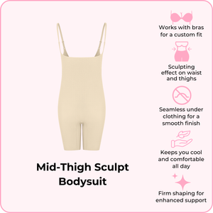Mid-Thigh Sculpt Bodysuit