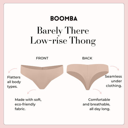 Barely There Low-rise Thong