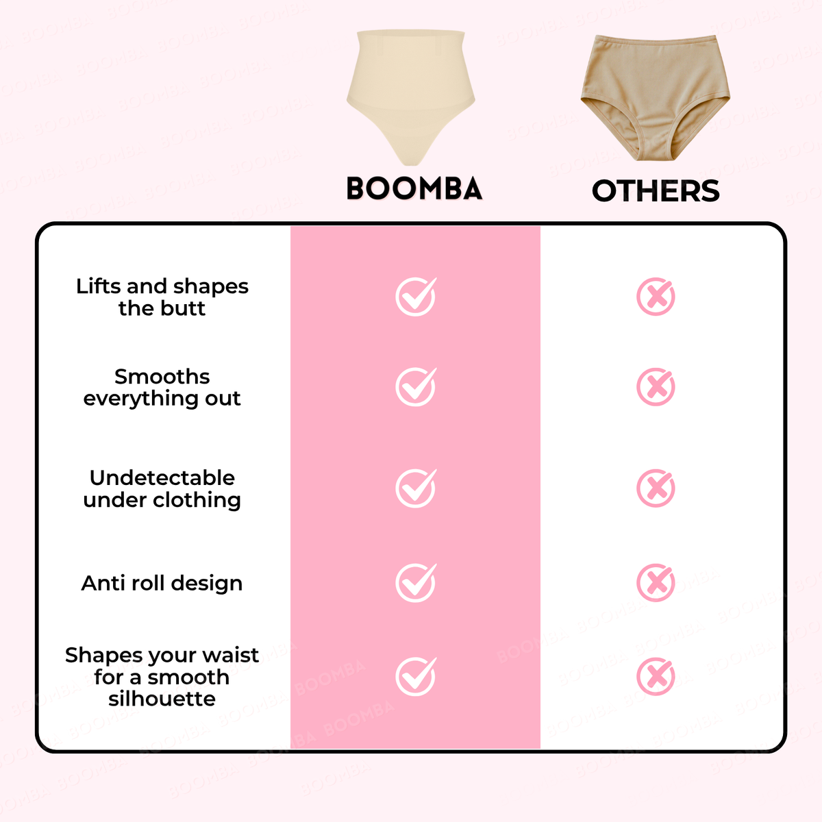 BOOMBA® Low-Waisted Shapers