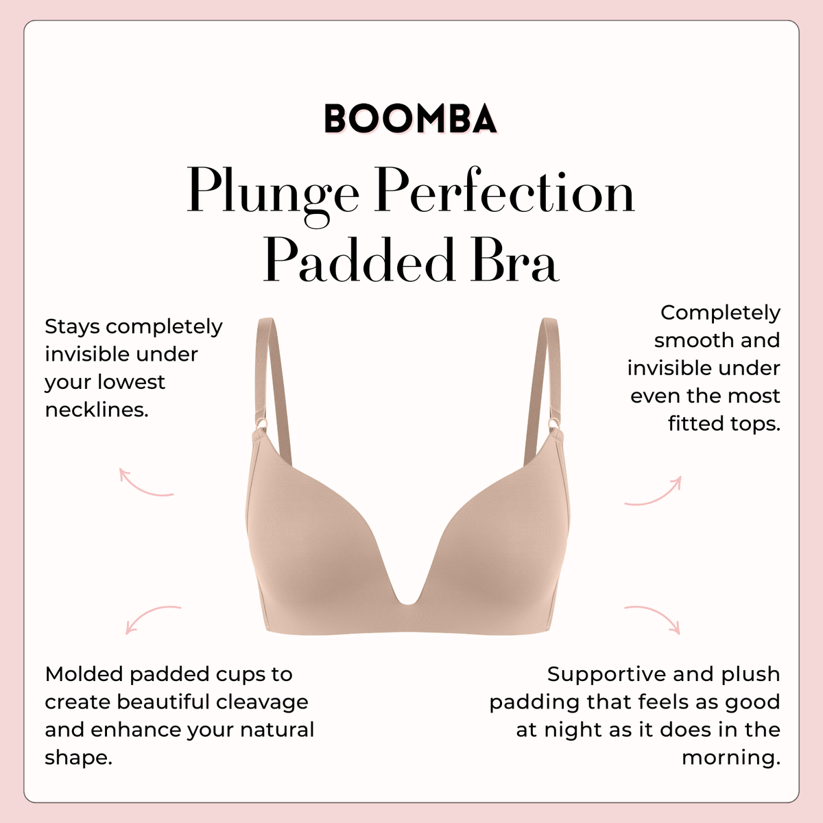 Plunge Perfection Padded Bra