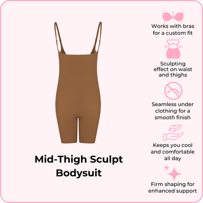Mid-Thigh Sculpt Bodysuit