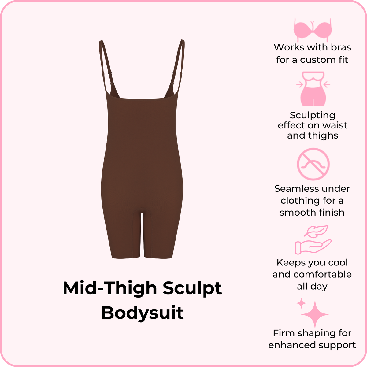 Mid-Thigh Sculpt Bodysuit