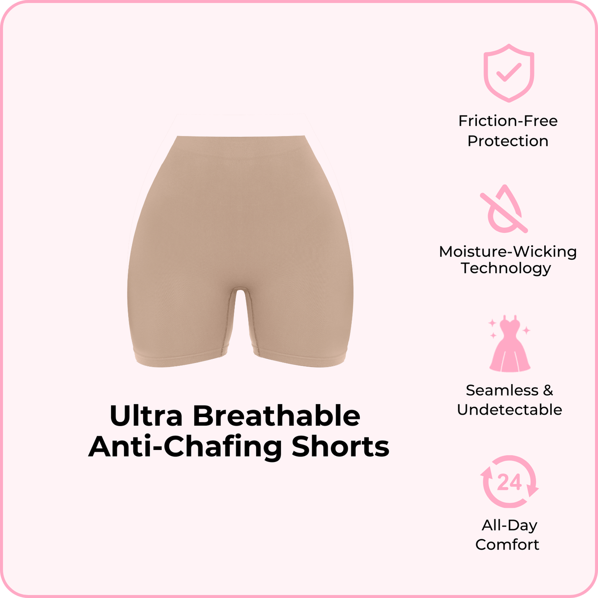 Ultra Breathable Anti-Chafing Shorts