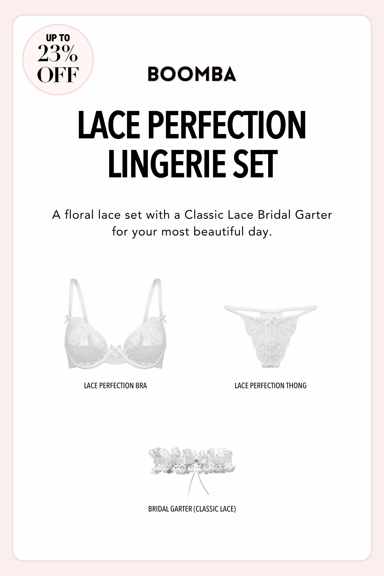 Lace Perfection Lingerie Set