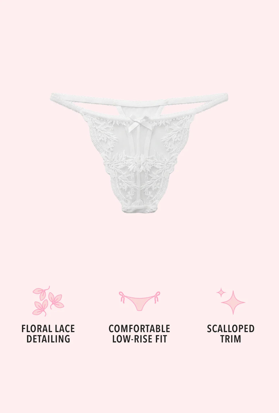 Lace Perfection Thong
